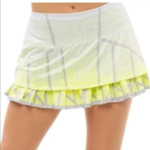 Lucky in Love - Nice to Pleat You - tennis skirt, Sz M